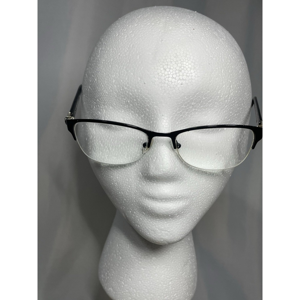 VOGUE VO 4027-B 352 Black and Silver Frames Only 53-18 - Preowned